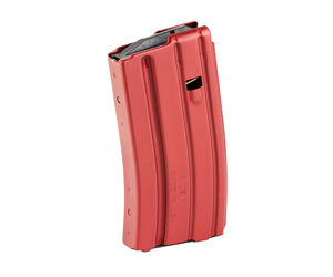 DURAMAG 20RD 5.56 Aluminum AR Magazine, Red