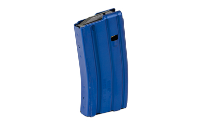 MGDRM2023005175CPD_1 DuraMag Speed 20rd Aluminum AR-15 Magazine, Blue