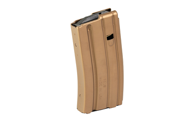 MGDRM2023007175CPD_1 DuraMag 20rd AR-15 Aluminum Magazine, Bronze