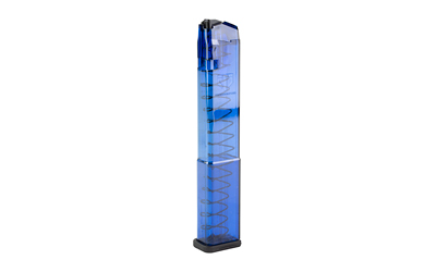 ETS Group GLK18G2BLU 9mm Extended Magazine, Blue Polymer