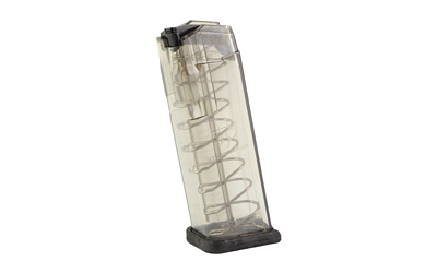 MGETSGLK-19-10_1 ETS Glock 19/26 10-Round Translucent Polymer Magazine 9mm