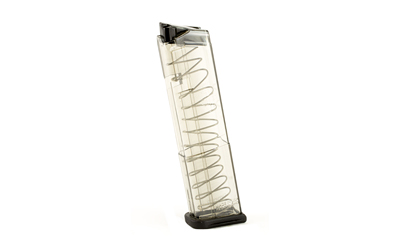 MGETSGLK-43-12_1 ETS Glock 43 Magazine 9mm 12rd Translucent Polymer