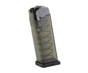 ETS Carbon Smoke 15-Round Magazine for Glock 19/26 9mm