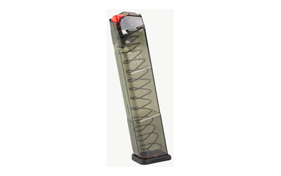 MGETSSMK-GLK-22-170_1 ETS Glock 22 24rd Magazine .40 S&W Carbon Smoke 170mm