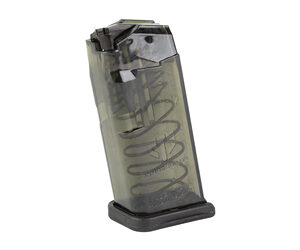 ETS Glock 26 Magazine 9mm 10-Round Carbon Smoke
