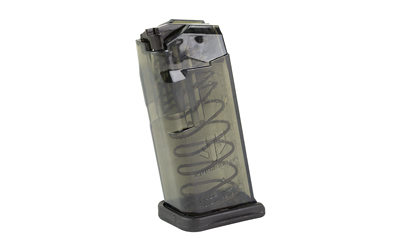 MGETSSMK-GLK-26_1 ETS Glock 26 Magazine 9mm 10-Round Carbon Smoke