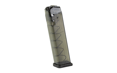 MGETSSMK-GLK-9-22_1 ETS Group 22-Round Carbon Smoke Glock Magazine — 9mm