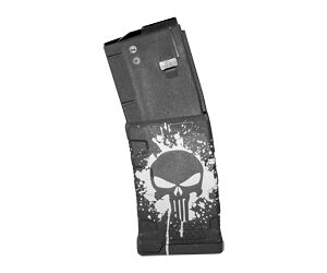 MFT EXD 30rd 5.56 Polymer Magazine – Punisher Splatter