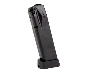 Sig Sauer P226 20-Round Steel Magazine, Aluminum Baseplate