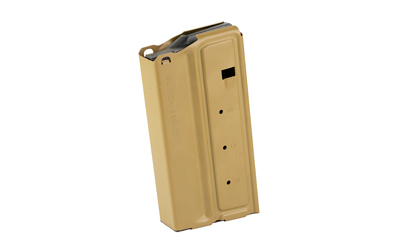 MGSGMAG-SPEAR-MULTI-CY_1 Sig Sauer MCX-Spear 20rd Multi-Cal Steel Magazine, Coyote Tan