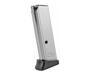 Walther PPK Magazine w/ Finger Rest .380 ACP 6-Rd Nickel