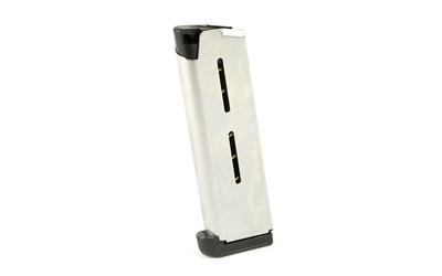 MGWC470X_1 Wilson Combat 1911 Officer 7rd .45 ACP Stainless Magazine