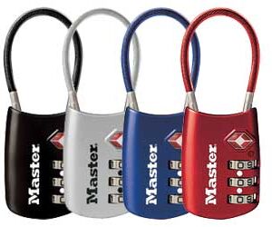 Master Lock TSA Padlock Combo Single — 30mm Body
