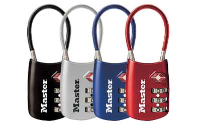 Master Lock TSA Padlock Combo Single — 30mm Body