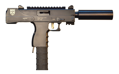 Masterpiece Arms 30SST Defender Pistol, 9mm, 30rd