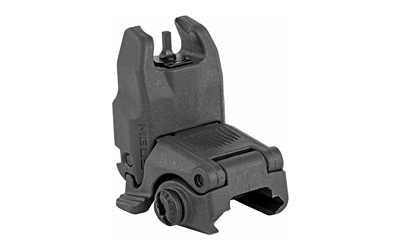 MPIMAG247BLK_1 Magpul MBUS Front Sight MAG247-BLK — Black Folding Front