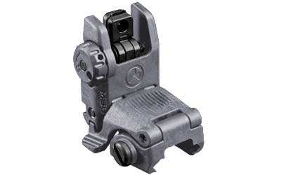 MPIMAG248GRY_1 Magpul MBUS Rear Sight Gen 2 — Stealth Gray