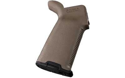 MPIMAG416FDE_1 Magpul MOE+ Grip FDE Polymer Overmolded for AR Rifles