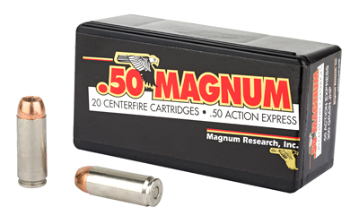 MR50JHP300B_1 Magnum Research .50 AE 300 gr JHP – 20rd Box