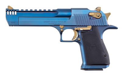 Magnum Research Desert Eagle Mark XIX .50 AE 6″ Carbo Blue