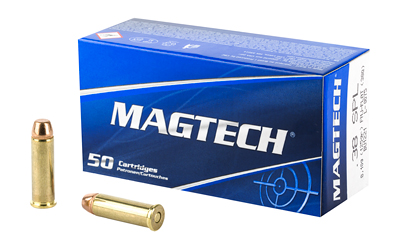 MT38Q_1 Magtech .38 Special 125gr FMJ Flat 50rd Box