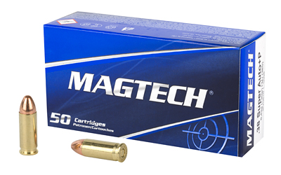 Magtech .38 Super +P 130 gr FMJ — 50 rd Box
