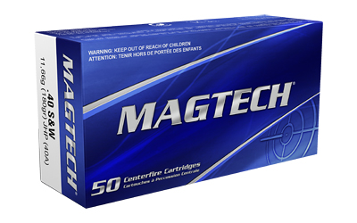MagTech .40 S&W 180 gr JHP 50rd Box