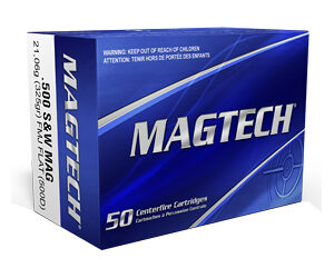 Magtech 500 S&W 325gr FMJ Flat Nose 20rd Box