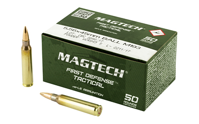 Magtech 5.56x45mm NATO FMJ M193 — 50rd Box