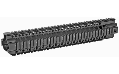 MWMI-CRT14_1 Midwest T-Series 14in Combat Rail Free-Float Handguard, Black