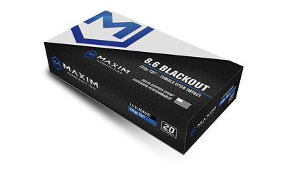 MAXIM 8.6 BLK 285GR TUI SBA 20/200