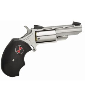 NAA Black Widow Mini Revolver .22 WMR 2″ 5-Round Stainless