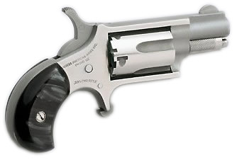 NAA22LRBlackPearl North American Arms MINI .22 LR Revolver 1 1/8″ Stainless