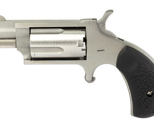 NAA Mini-Revolver .22 WMR 5rd Stainless, Rubber Grip