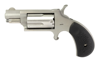 NAA Mini-Revolver .22 WMR 5rd Stainless, Rubber Grip