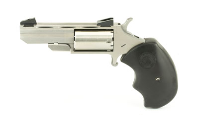 NAA Black Widow 22 LR 2″ 5-Round Stainless Revolver