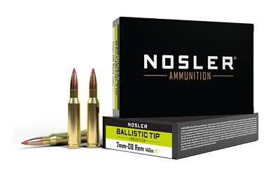 Nosler 7mm-08 Rem 140gr Ballistic Tip 20rd Box