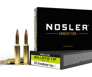 Nosler Ballistic Tip 6.5 Creedmoor 140gr 20rd