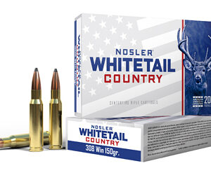 Nosler Whitetail Country .308 Win 150gr SB — 20rd