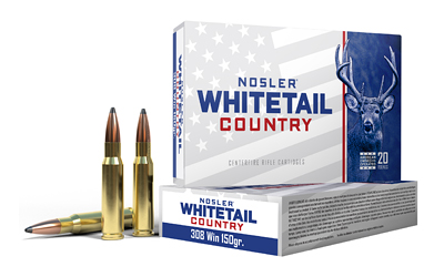 Nosler Whitetail Country .308 Win 150gr SB — 20rd