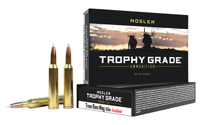 NOS47284_1 Nosler Trophy Grade 7mm Rem Mag 160gr AccuBond 20rd