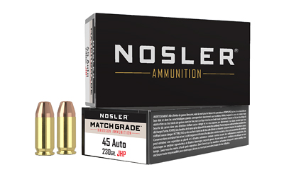 Nosler ASP .45 ACP 230gr JHP 50ct