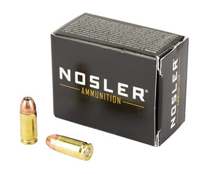 Nosler ASP 9mm 115 gr JHP — 20 rd Box