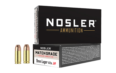Nosler Assured Stopping Power 9mm JHP, 50rd Box