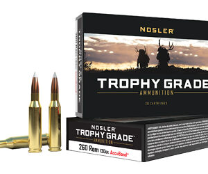 Nosler Trophy Grade .260 Rem 130gr AccuBond 20rd