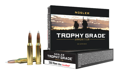 Nosler Trophy Grade .260 Rem 130gr AccuBond 20rd