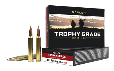 Nosler Trophy Grade LR .300 Win Mag 190gr, 20rd