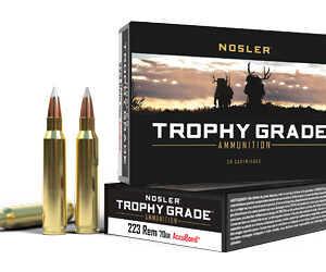 Nosler Trophy Grade 223 Rem 70gr AccuBond 20rd