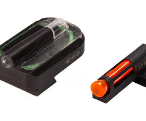 Hi-Viz FASTDOT H3 Sight Set – Fits Canik Mete, Black Frame