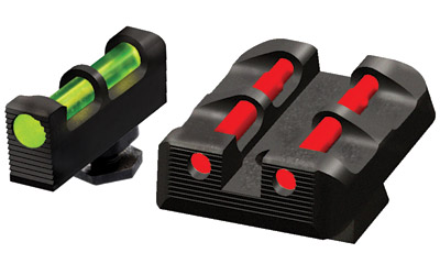 NPGLT178_1 Hi-Viz GLT178 Litewave Glock Fiber Optic Sight Set